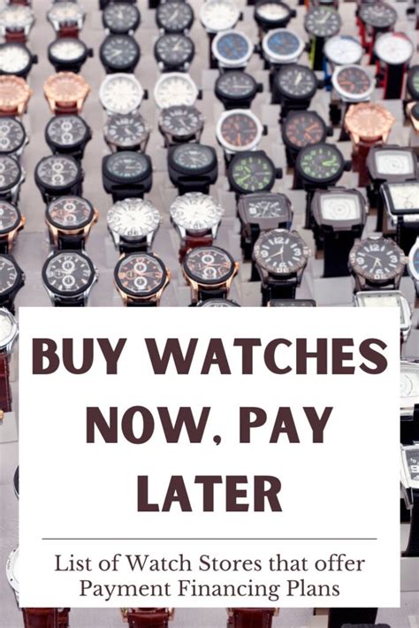 watch financing|buy watches pay monthly.